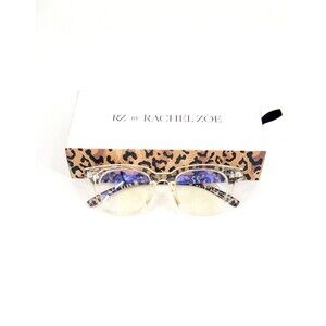 NEW RZ By Rachel Zoe Clear NON RX Blue Light Glasses